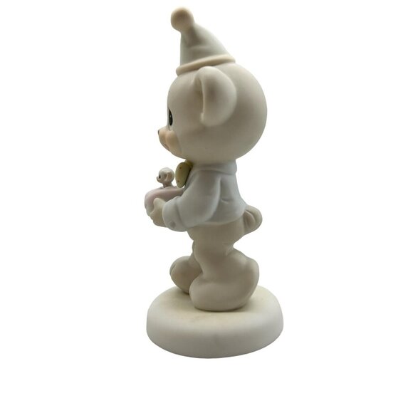 Precious Moments Figurine 1994 Wishing You A Happy Bear Hug Embrace the Joy - Picture 8 of 11